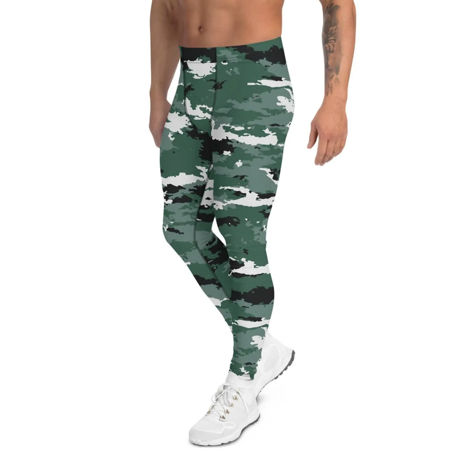 Men's Eco-Friendly Camouflage Performance Leggings