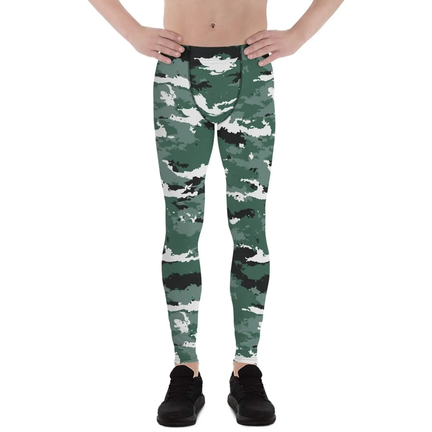 Men's Eco-Friendly Camouflage Performance Leggings
