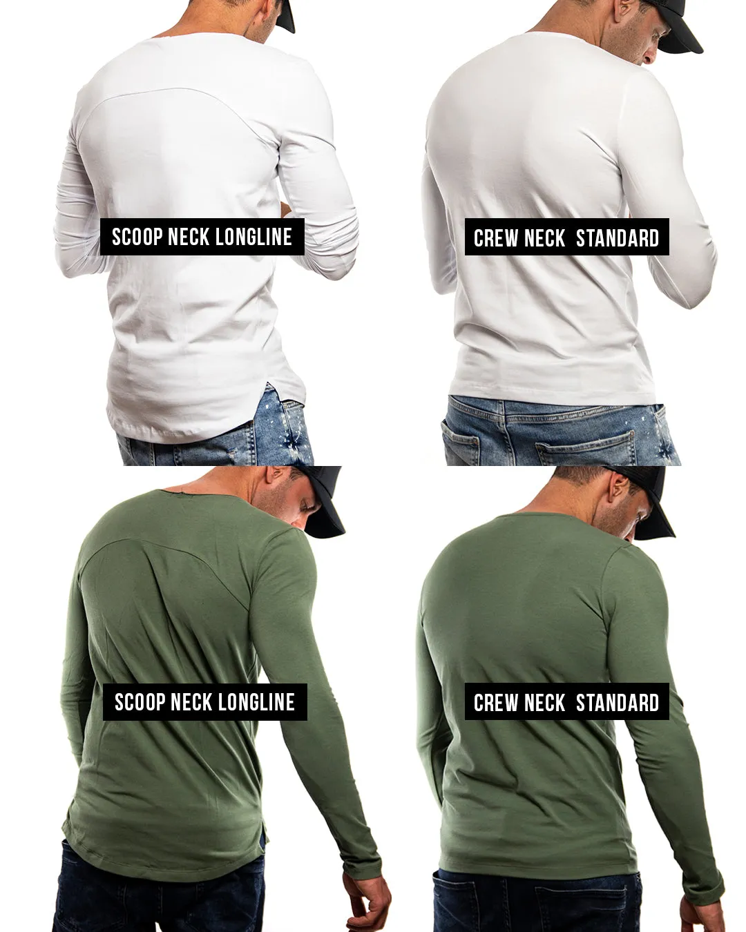 Mens Long Sleeve T-shirt "TRUST NO ONE" MD976