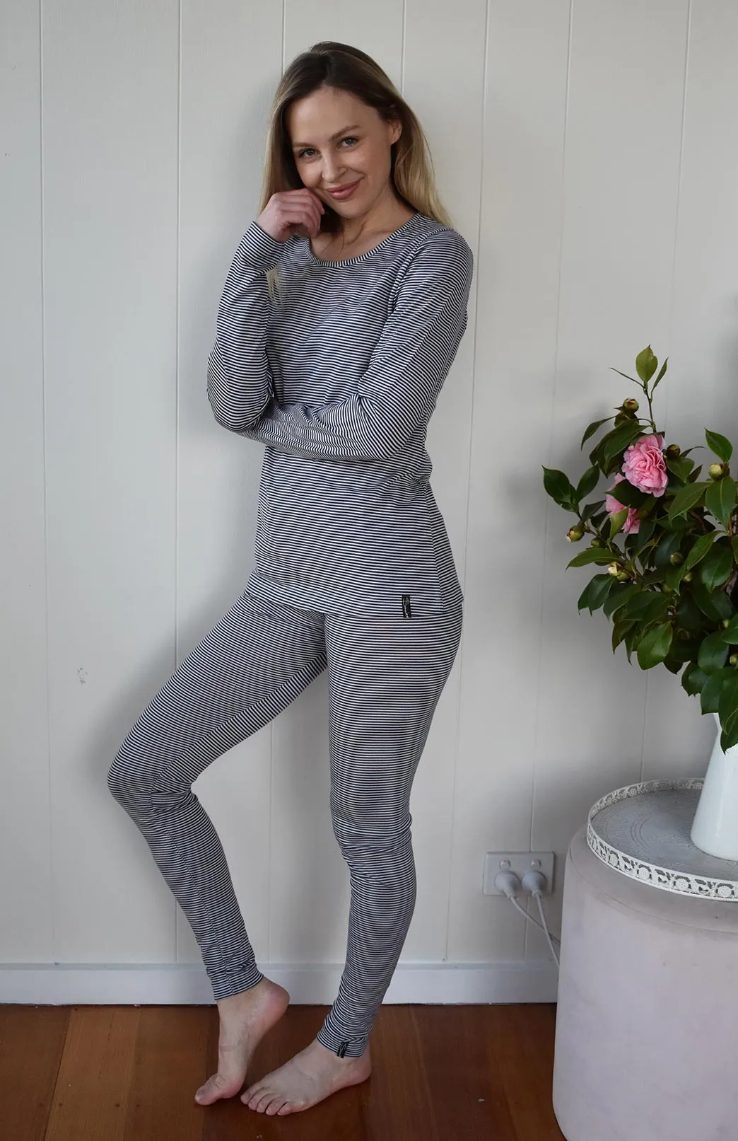 Merino Wool Pyjama Set (Jersey)