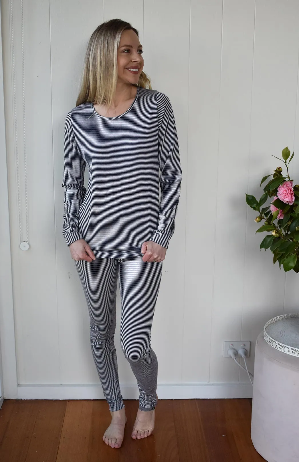 Merino Wool Pyjama Set (Jersey)