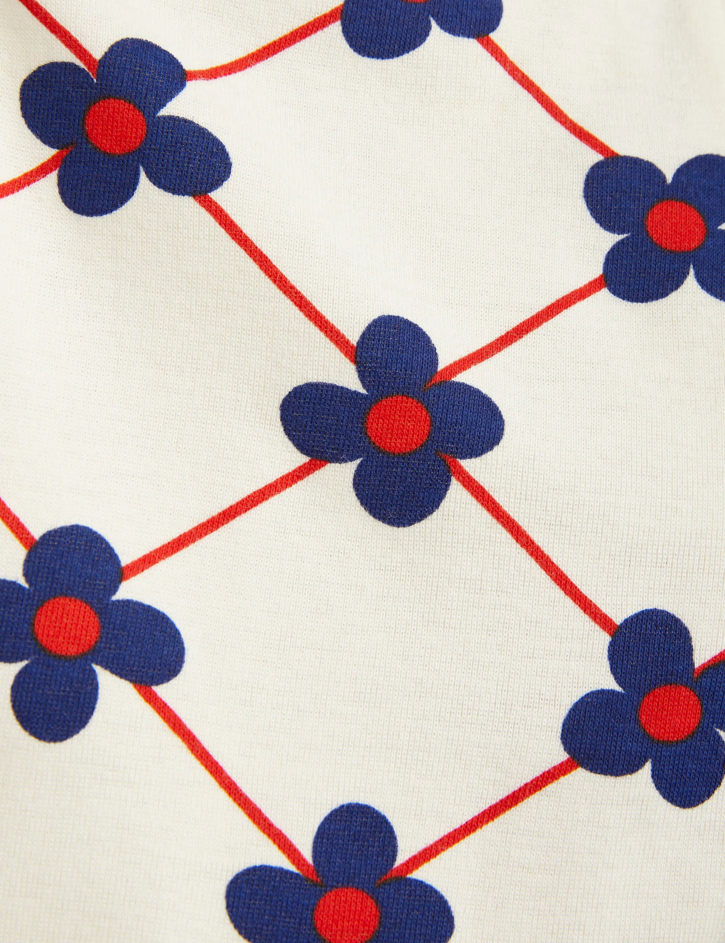 Mini Rodini Flower Check Leggings