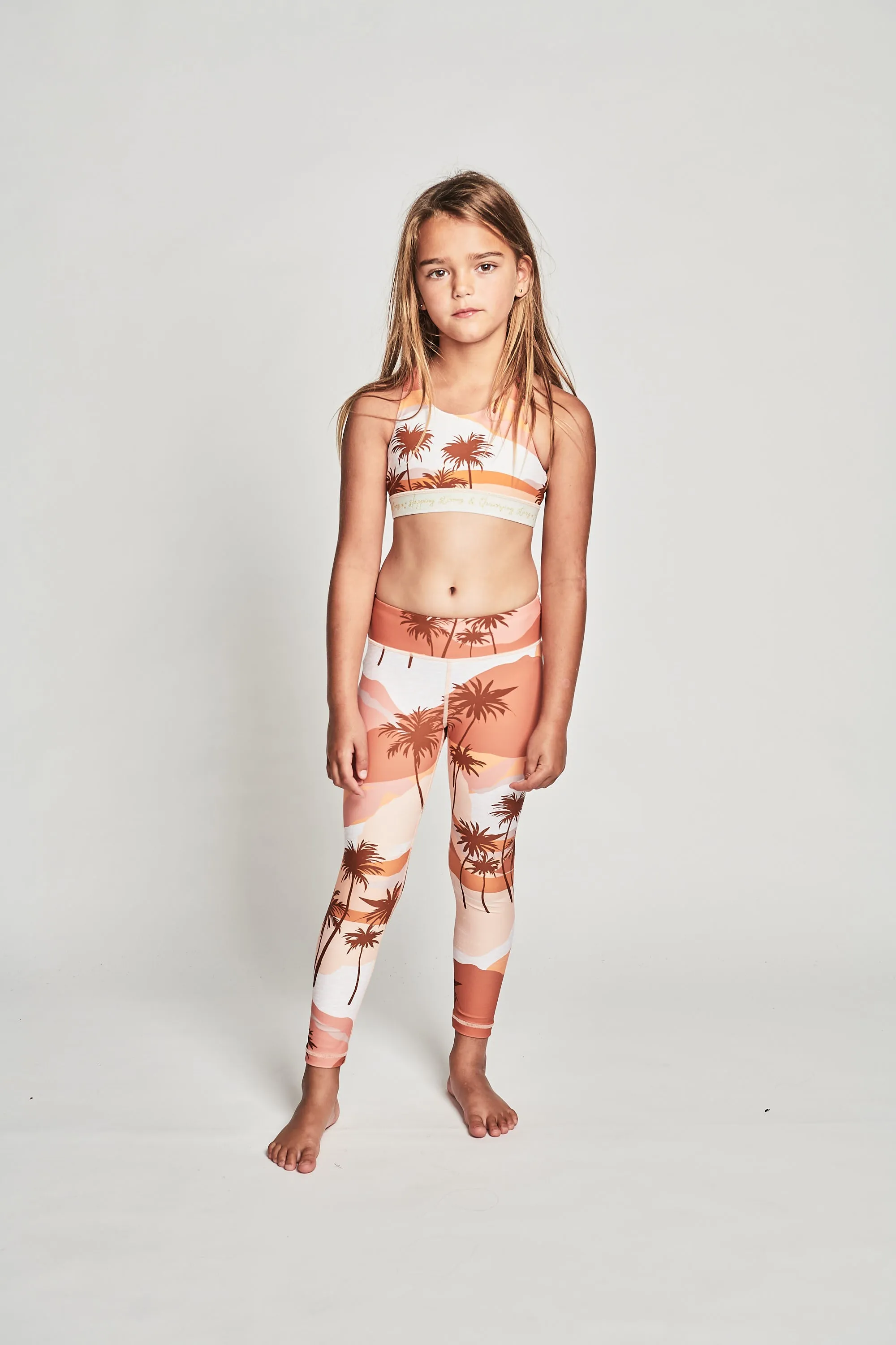Missie Munster Sporty Springs Leggings - Rising Sun