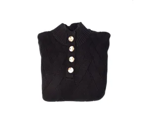 Mockneck with Button