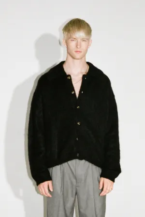 Moonlight Mohair Cardigan  |  Black