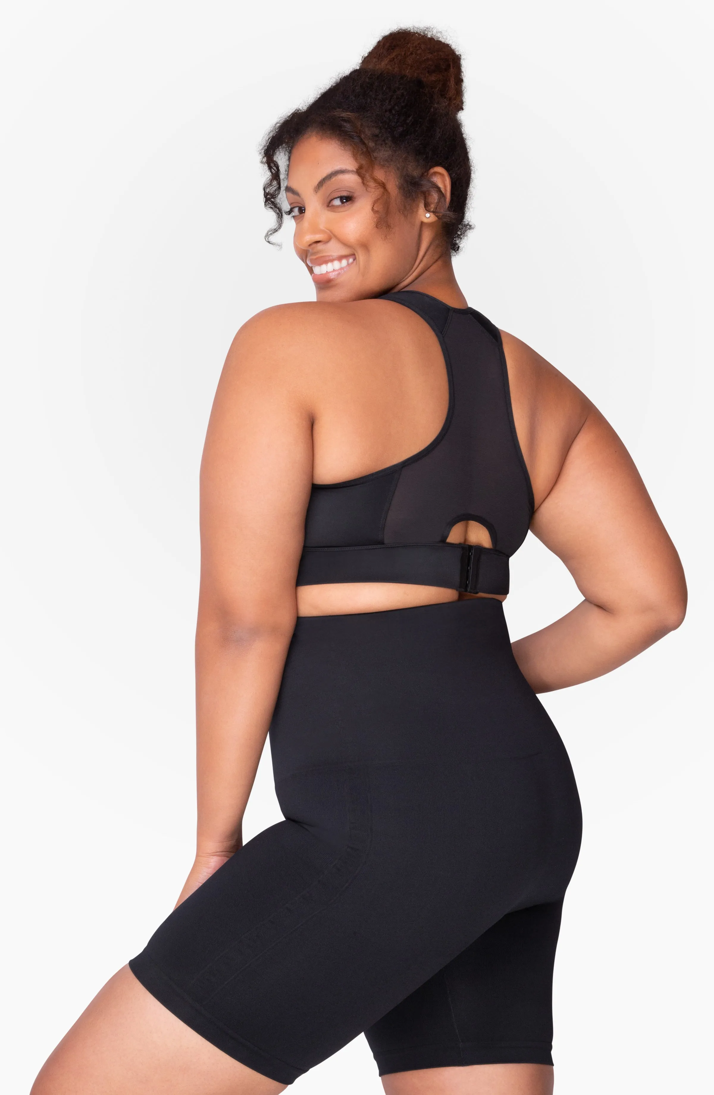 Mother Tucker® Postpartum Compression Biker Shorts