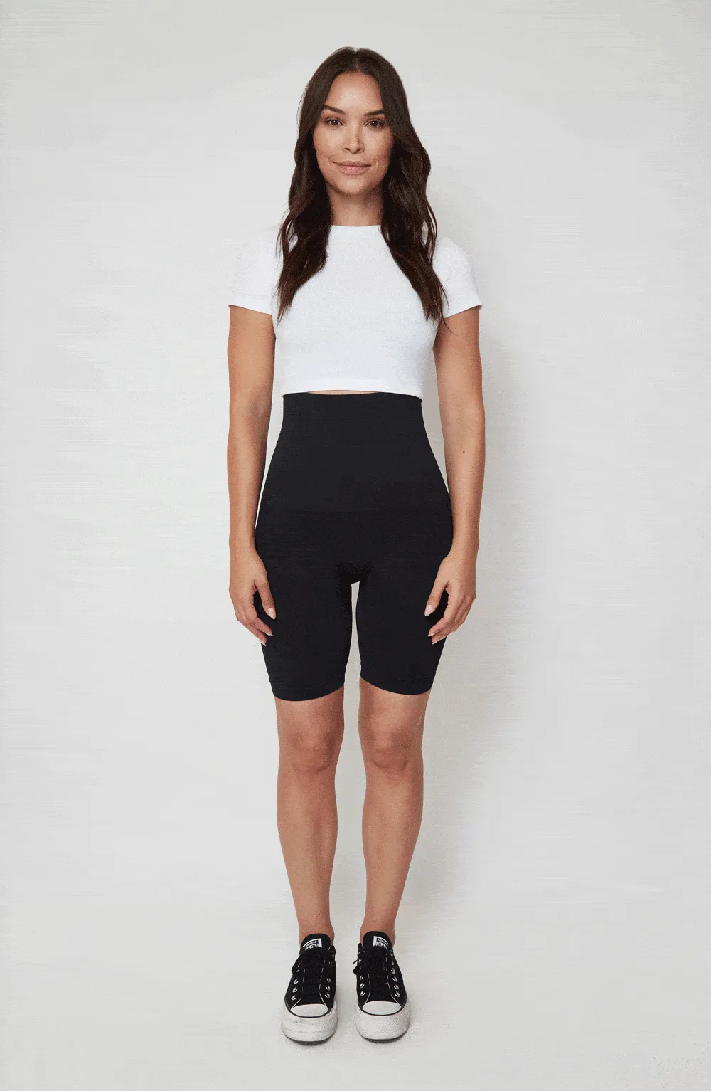 Mother Tucker® Postpartum Compression Biker Shorts