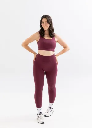 Mylo Seamless High Waist Burgundy