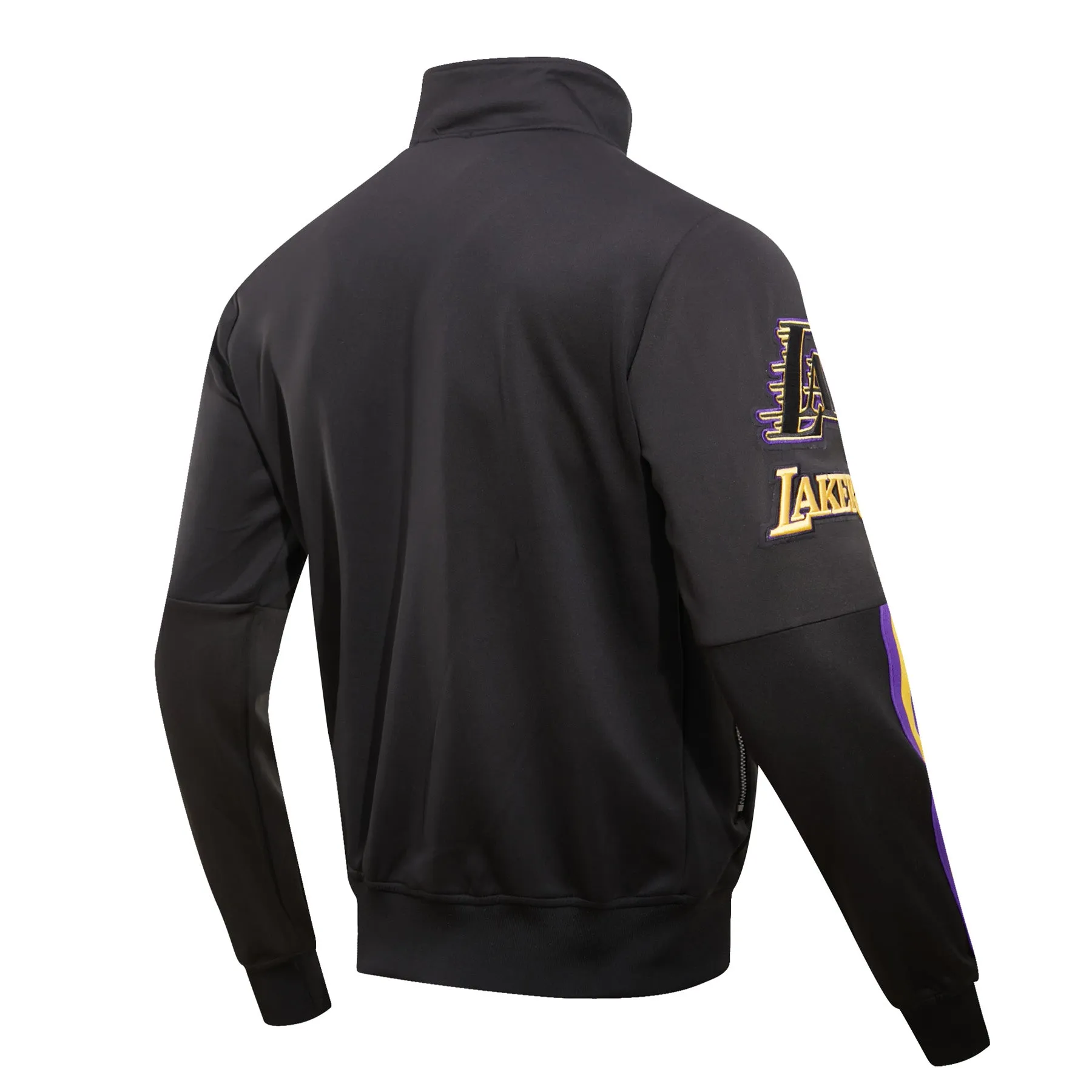 NBA LOS ANGELES LAKERS CLASSIC MEN'S TRACK JACKET (BLACK)