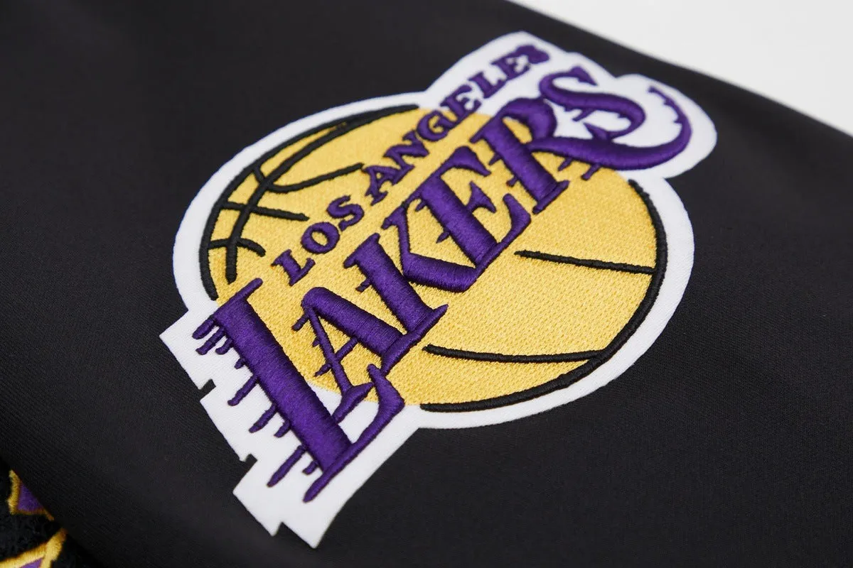 NBA LOS ANGELES LAKERS CLASSIC MEN'S TRACK JACKET (BLACK)
