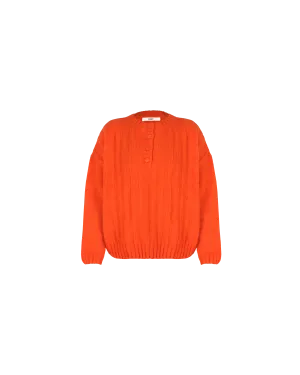 NELLIE SWEATER VERMILLION