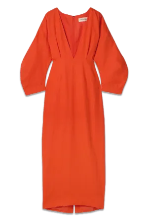   NET SUSTAIN Irina Hemp Maxi Dress
