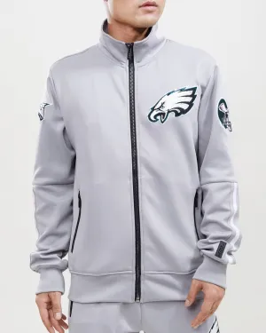NFL PHILADELPHIA EAGLES CLASSIC MEN'S TRACK JACKET (GRAY)