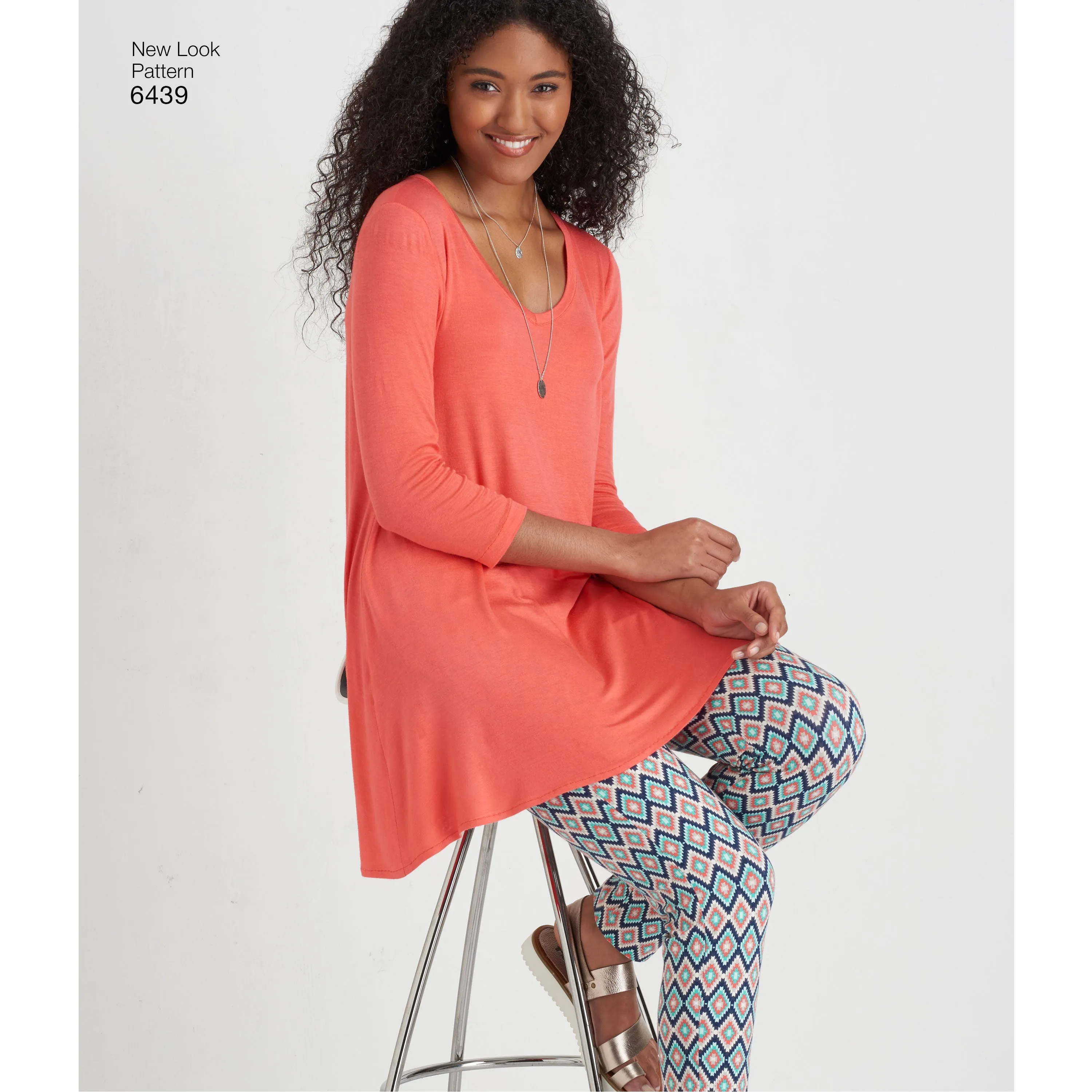 NL6439 Misses' Knit Tunics with Leggings