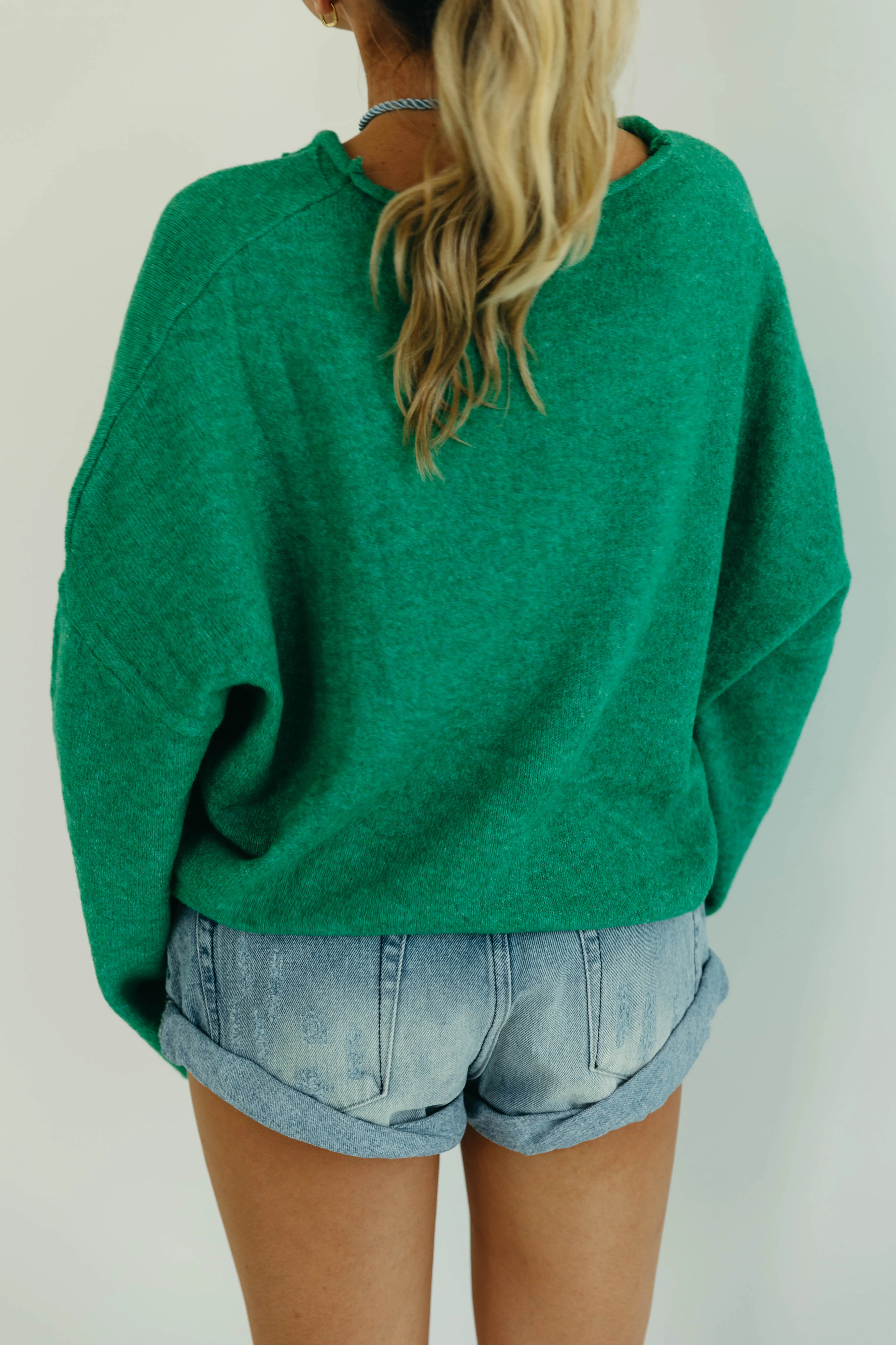 Noel Cardigan - Kelly Green