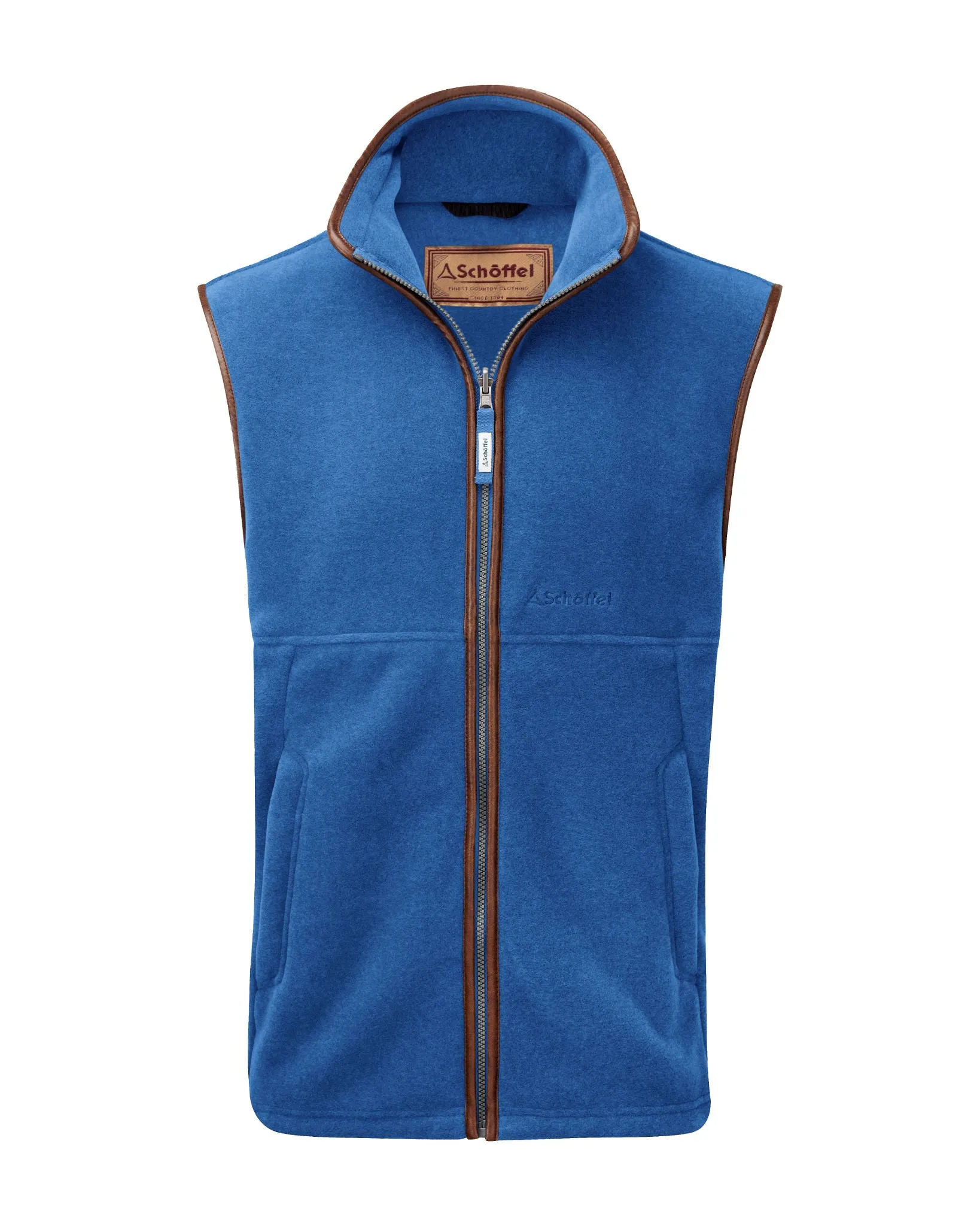 Oakham Cobalt Blue Fleece Gilet