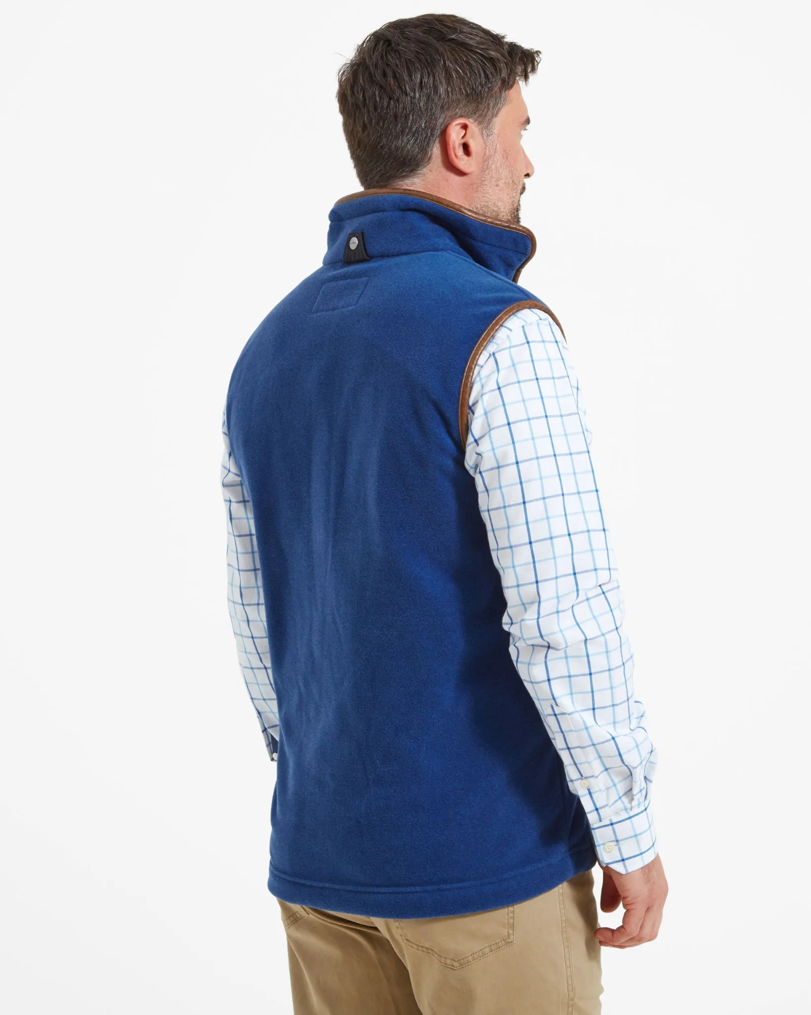 Oakham Cobalt Blue Fleece Gilet