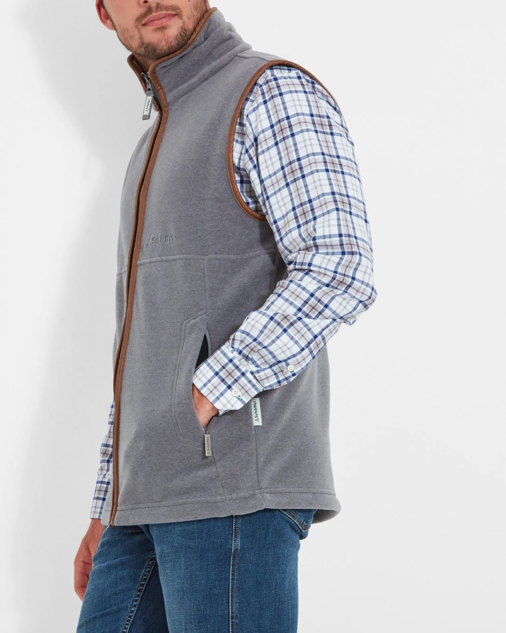 Oakham Pewter Fleece Gilet