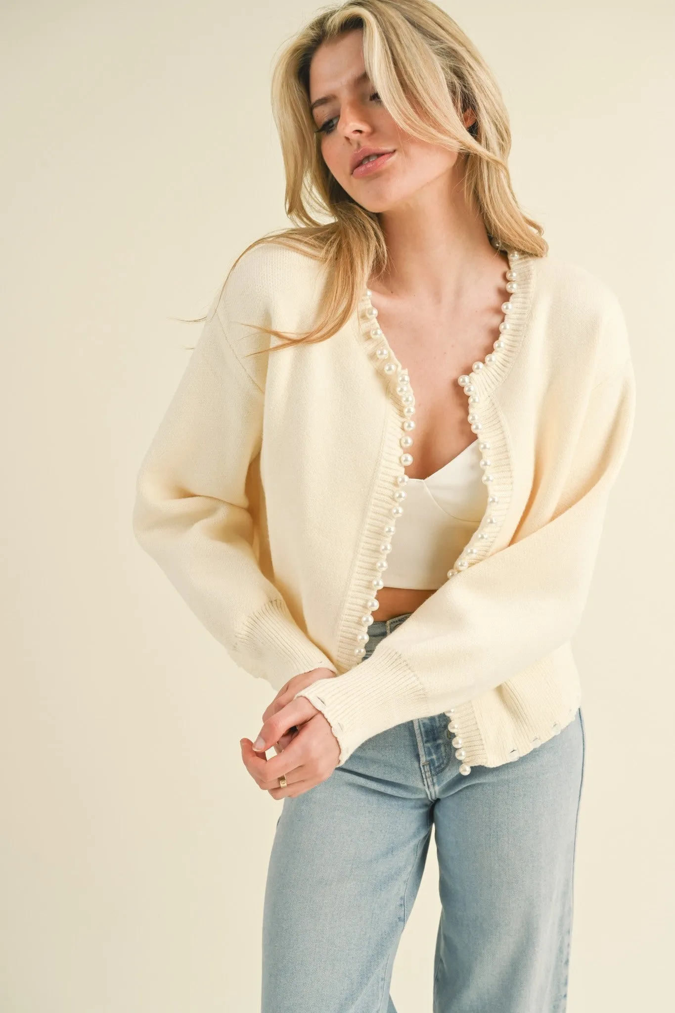 Oceanside Pearl Cardigan