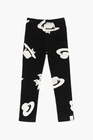 OMAMImini Hat Print Girls Leggings