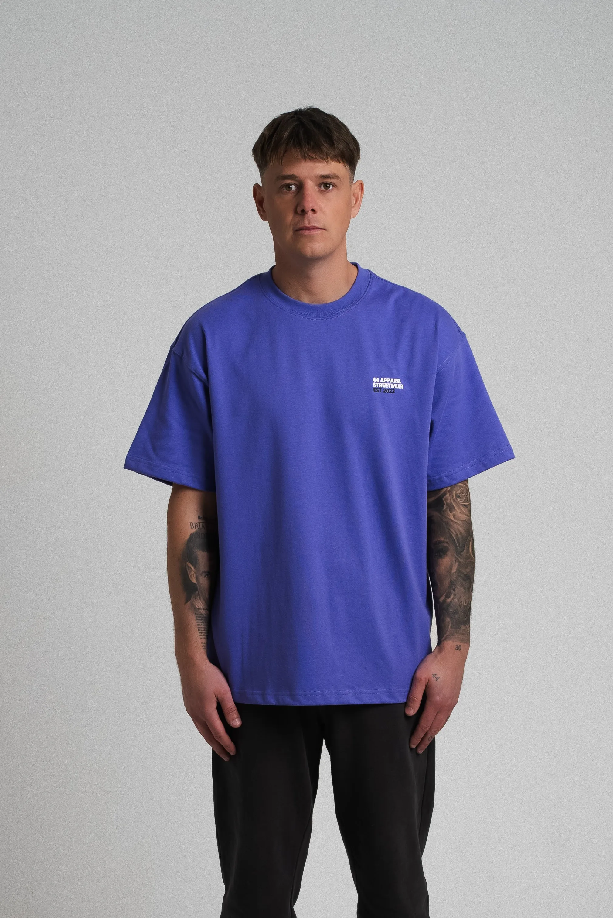 OVERSIZED T-SHIRT - IRIS BLUE