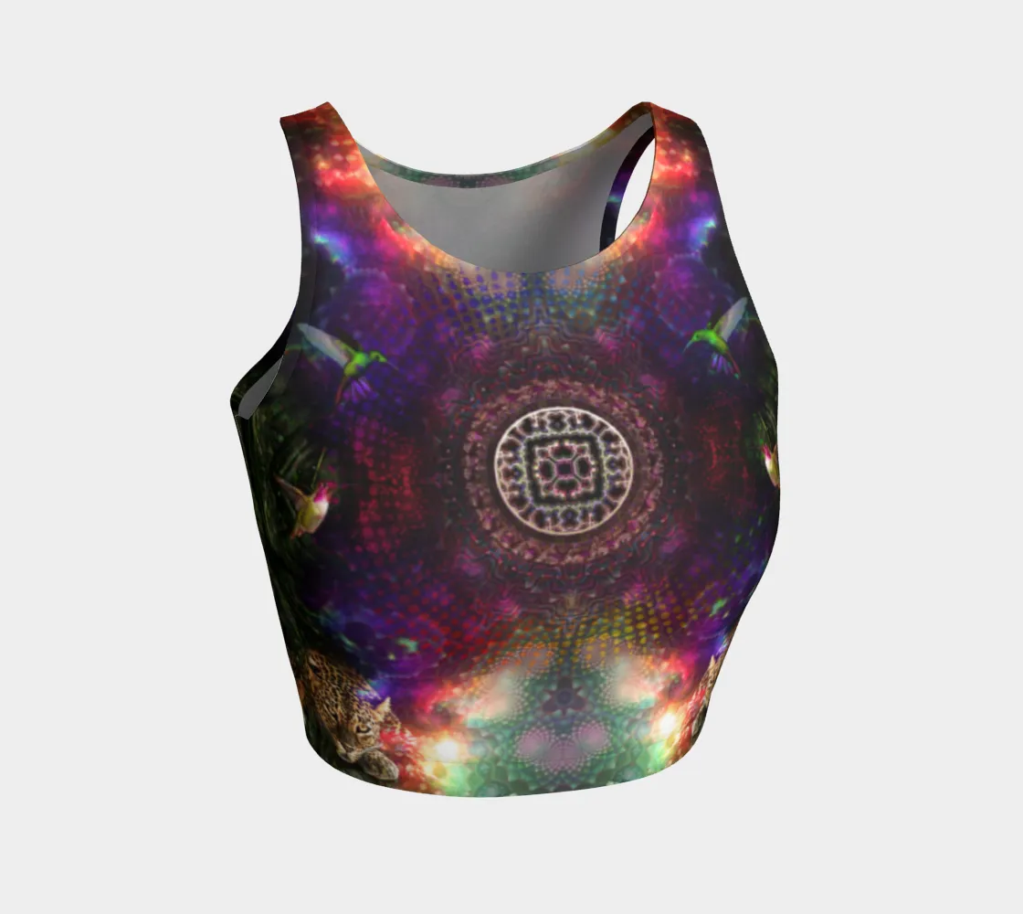 PACHAMAMA || Athletic Crop Top || by Cosmic Shiva