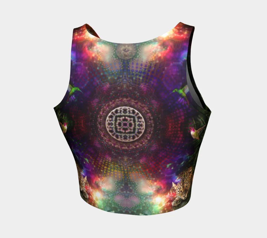 PACHAMAMA || Athletic Crop Top || by Cosmic Shiva