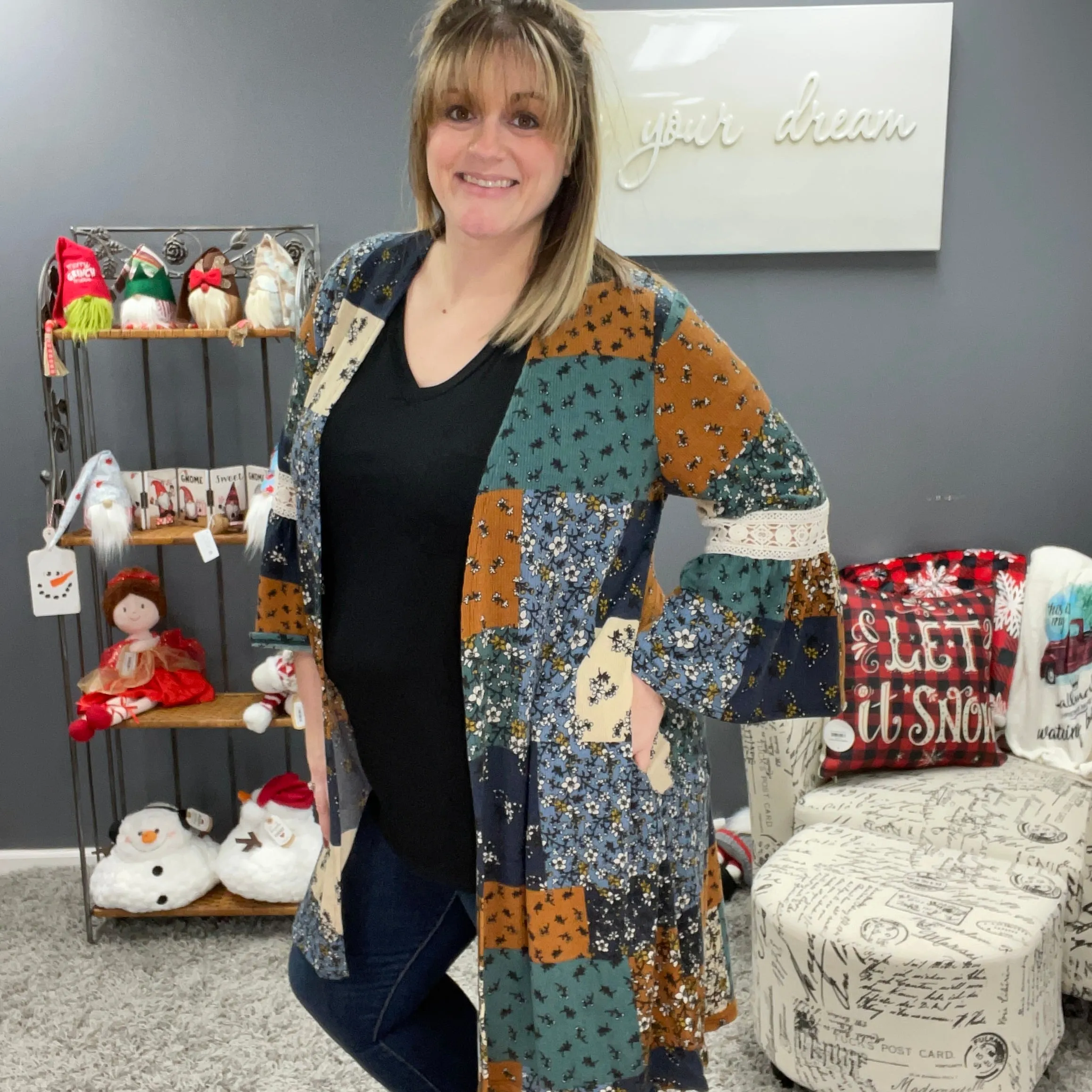 Patchwork Cardigan
