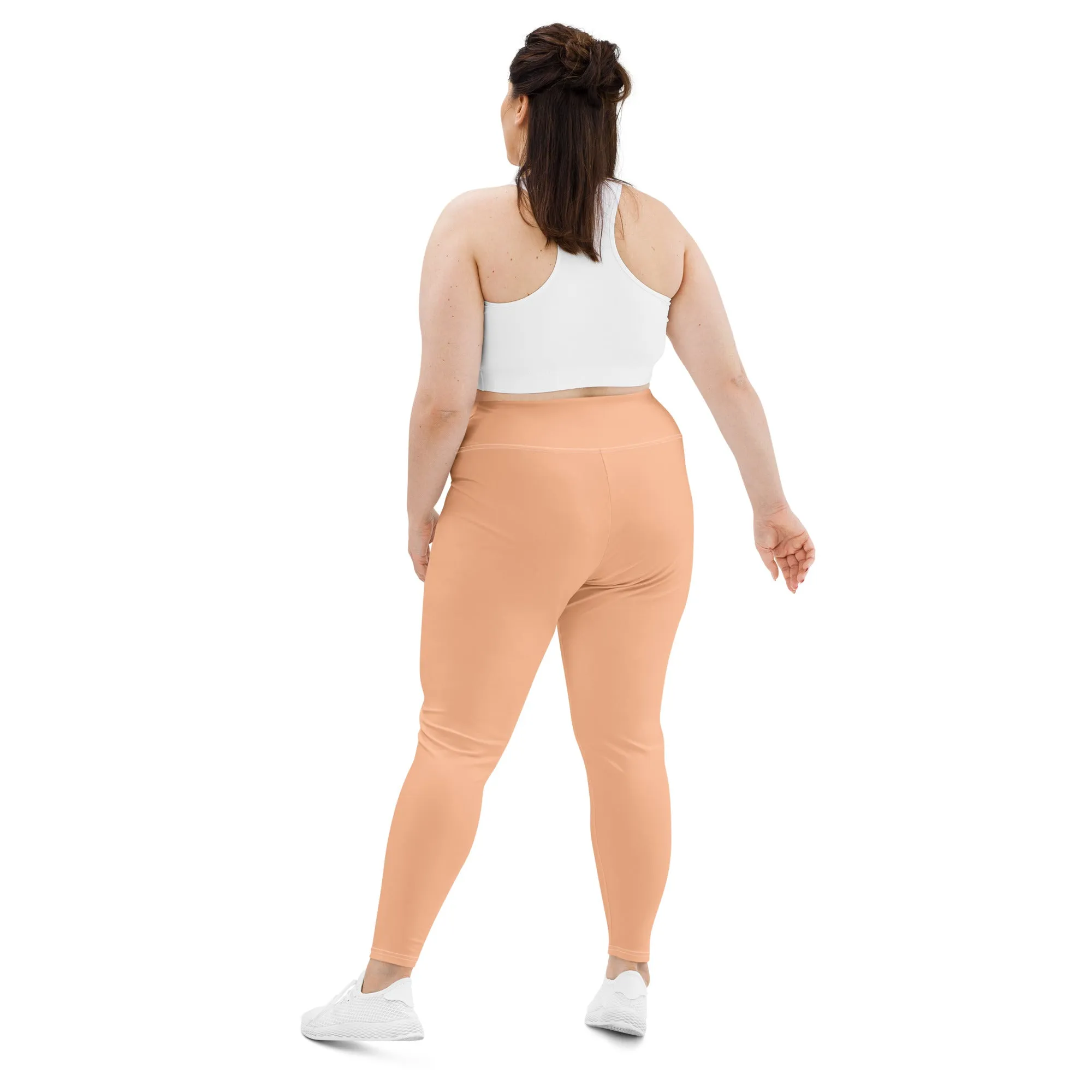 Peach Fuzz Plus Size Leggings