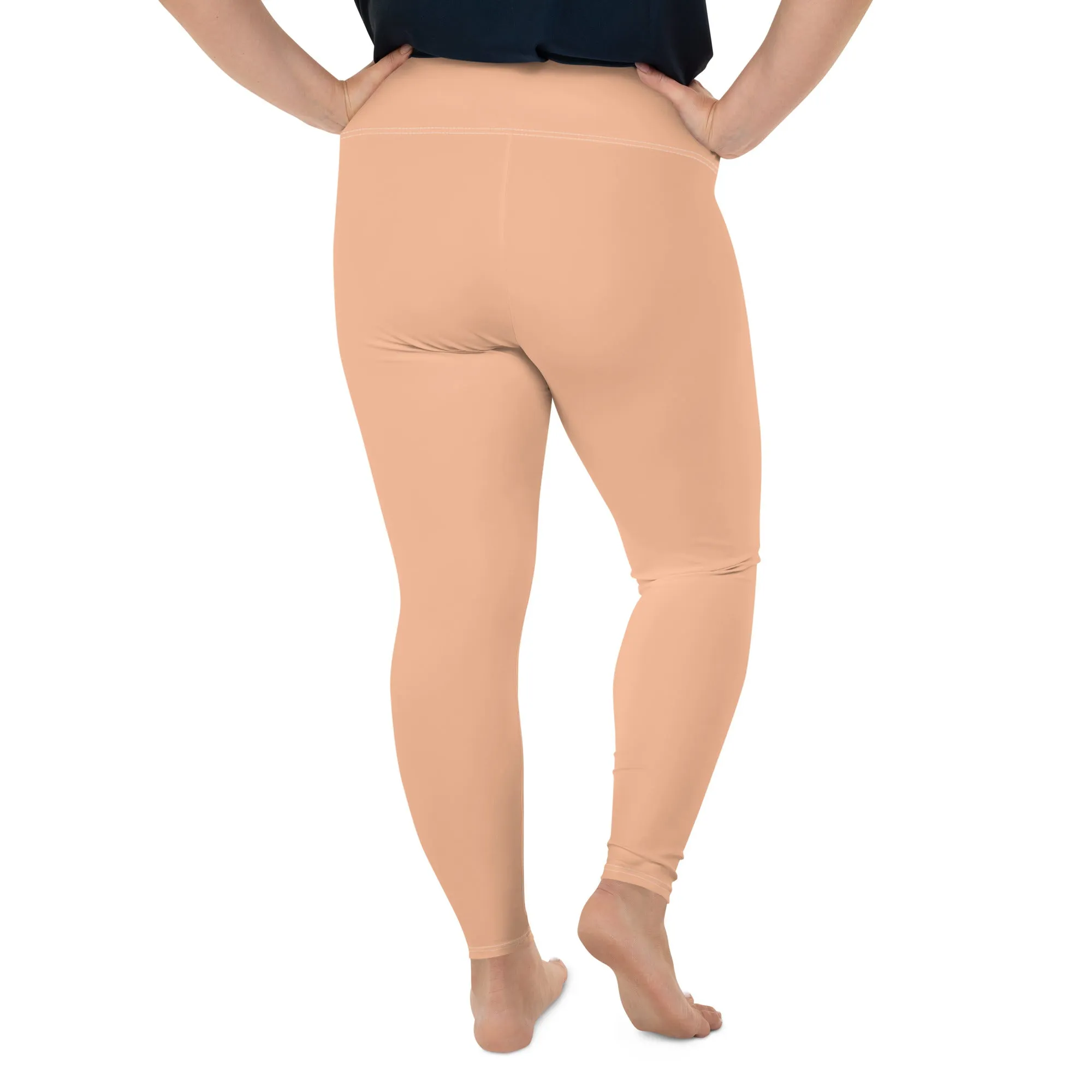 Peach Fuzz Plus Size Leggings