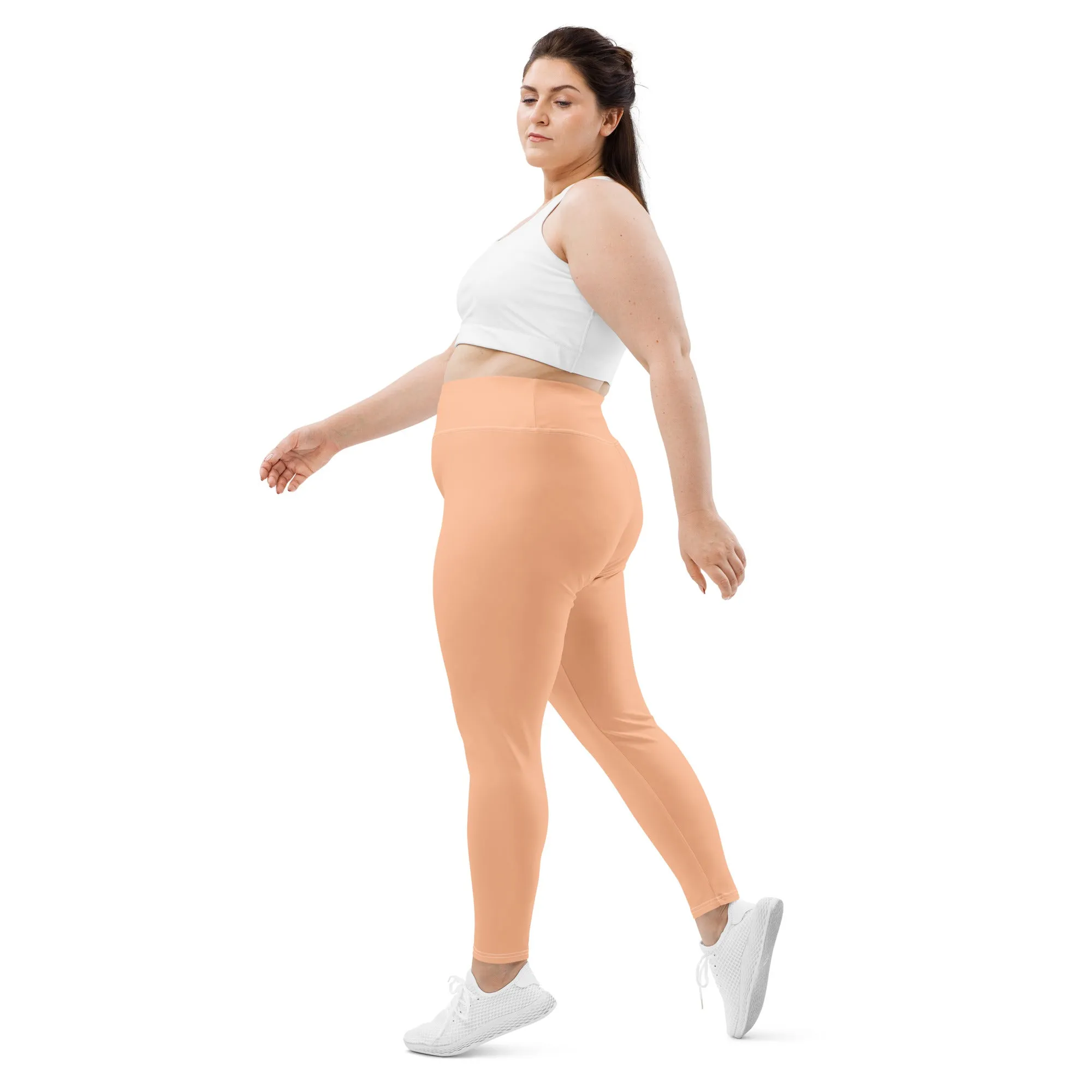 Peach Fuzz Plus Size Leggings