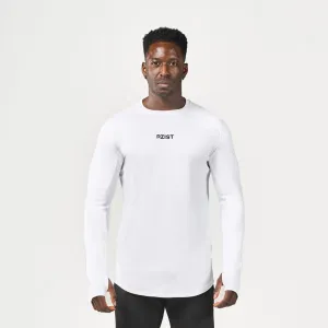 Performance Long Sleeves Tee - White