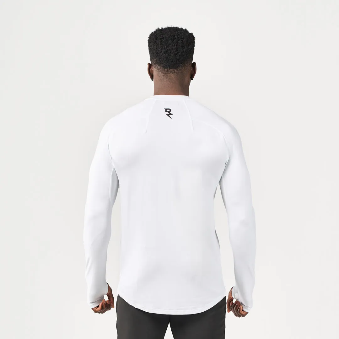 Performance Long Sleeves Tee - White