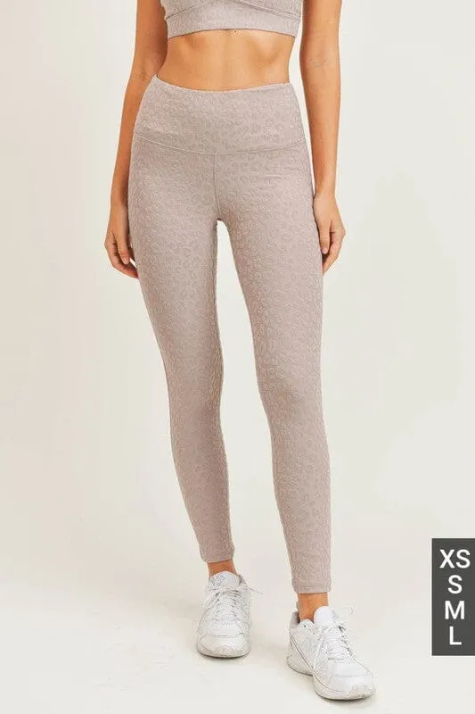 petit Leopard Jacquard Leggings
