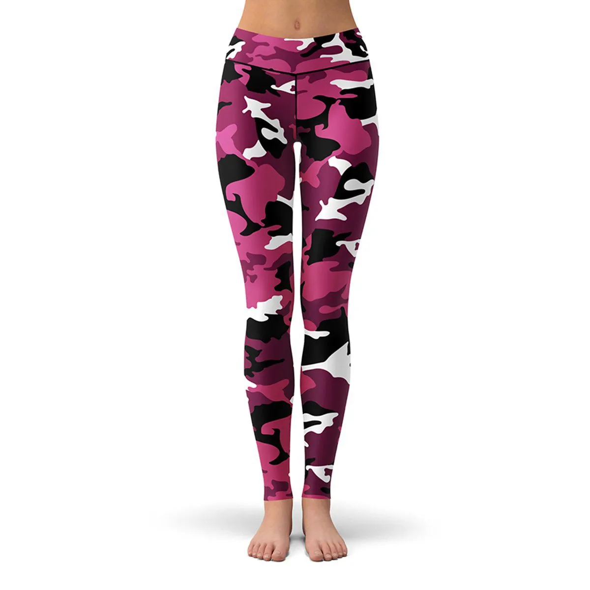 Pink Camo Leggings