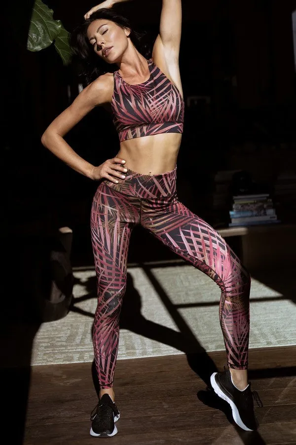 Pink Paradise Athletic Leggings