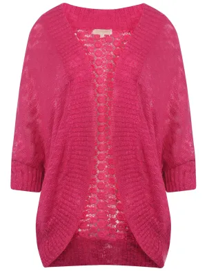 Plum Tree Grace pink cardigan