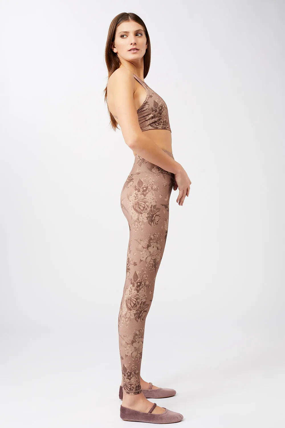 Printed Leggings Print Porcelain
