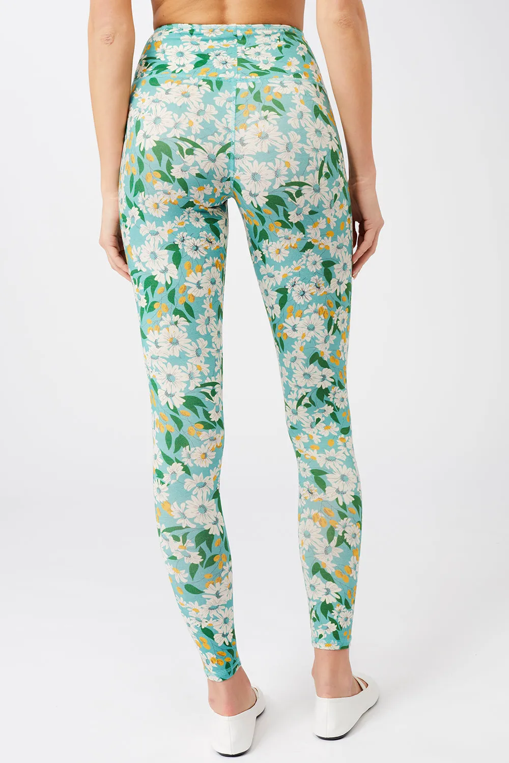 Printed Leggings Print Tea Garden