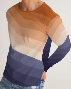 Purple Rays Men's Long Sleeve Tee