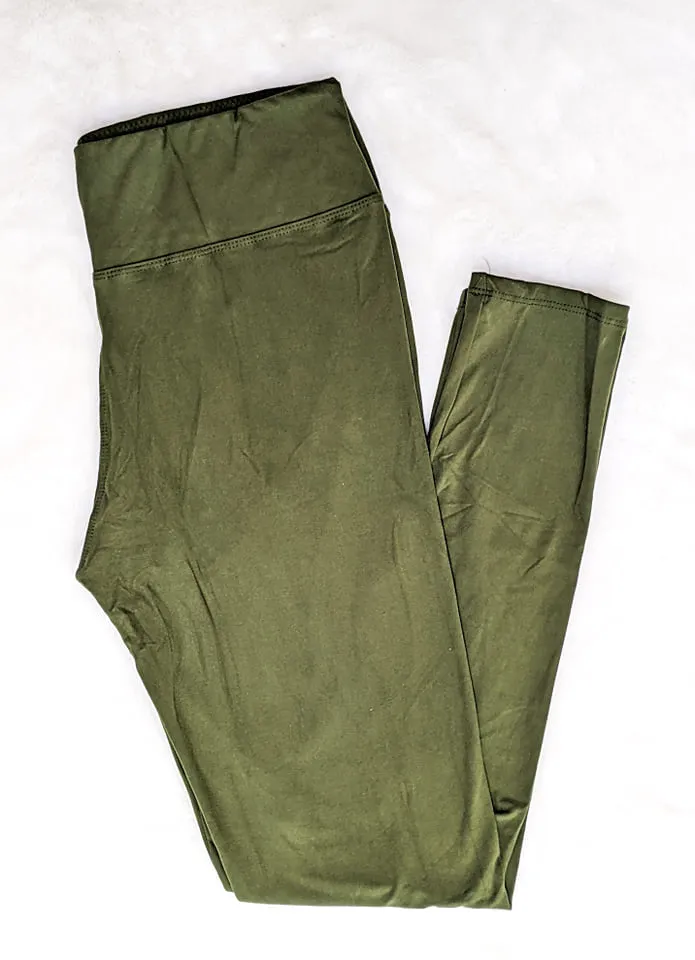 "Everyday Classic" Solid Colored Leggings *FINAL SALE*