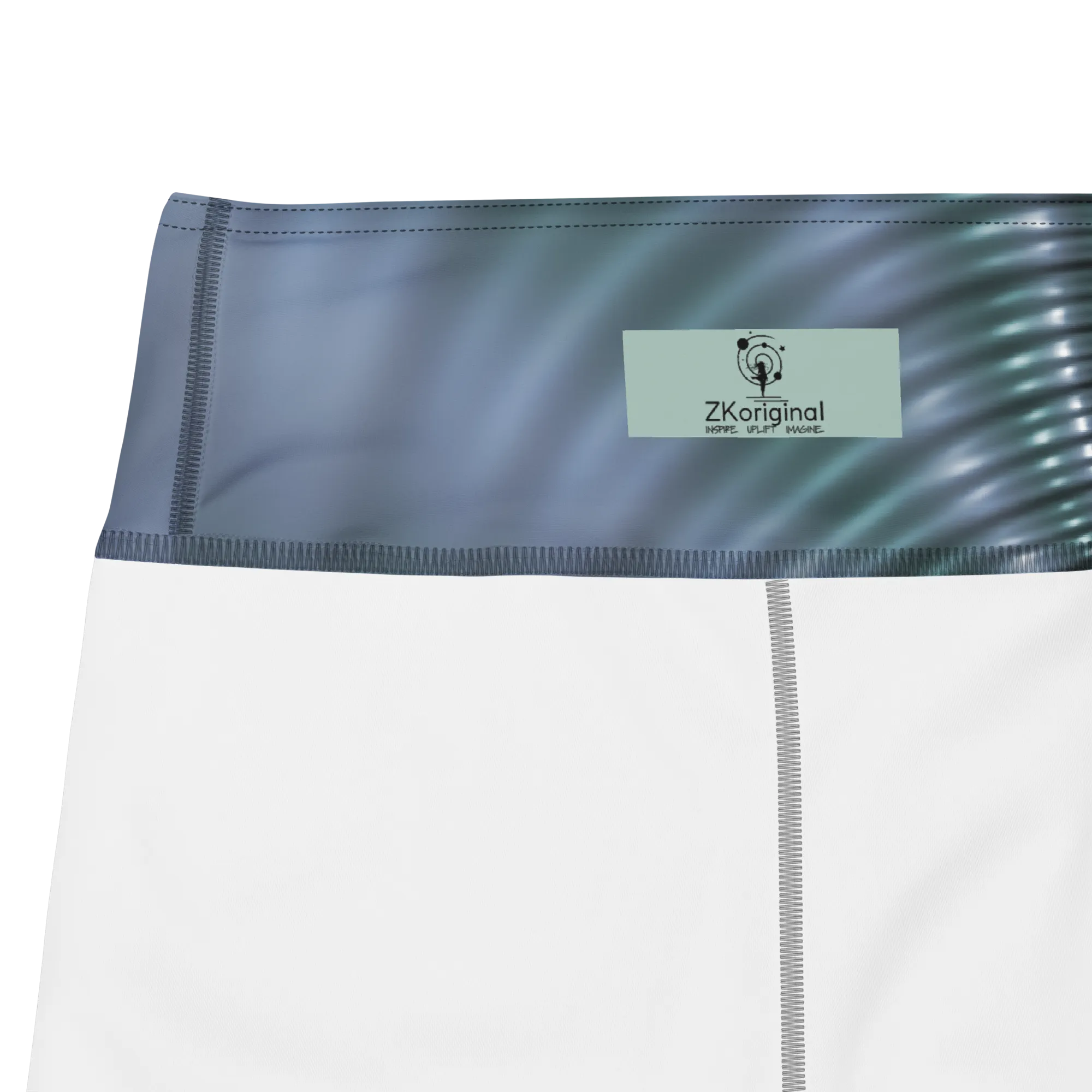 "Fractal Seashell" Collection - Long Yoga Leggings
