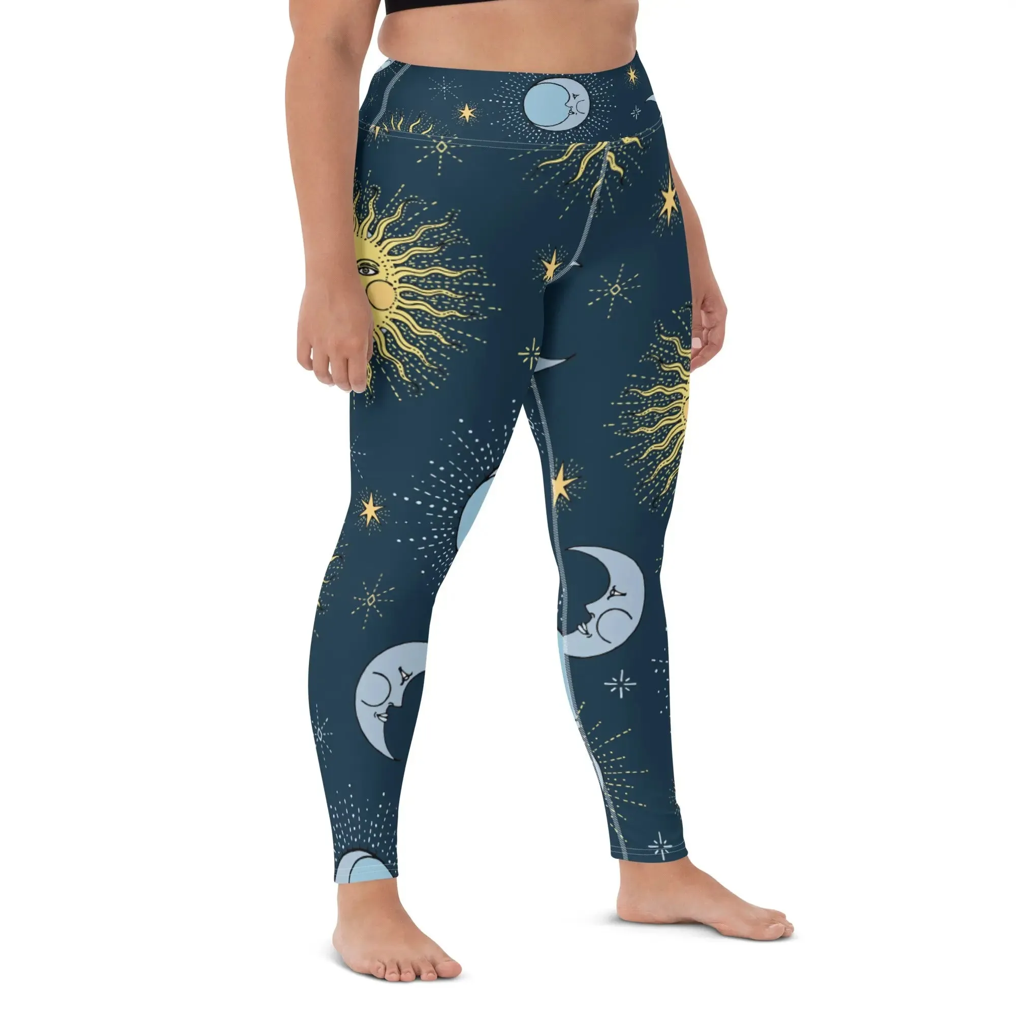 "Sonya My Beautiful Cat" Collection - Long Yoga Leggings