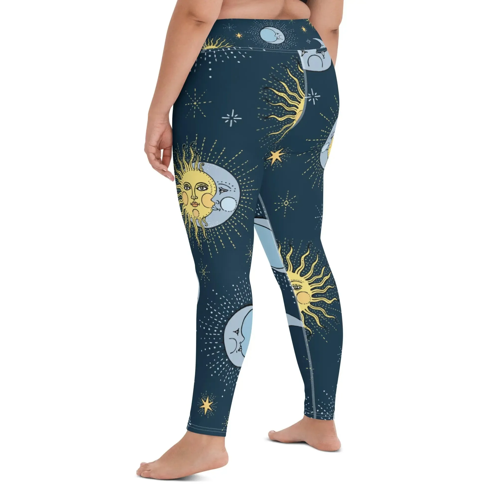 "Sonya My Beautiful Cat" Collection - Long Yoga Leggings