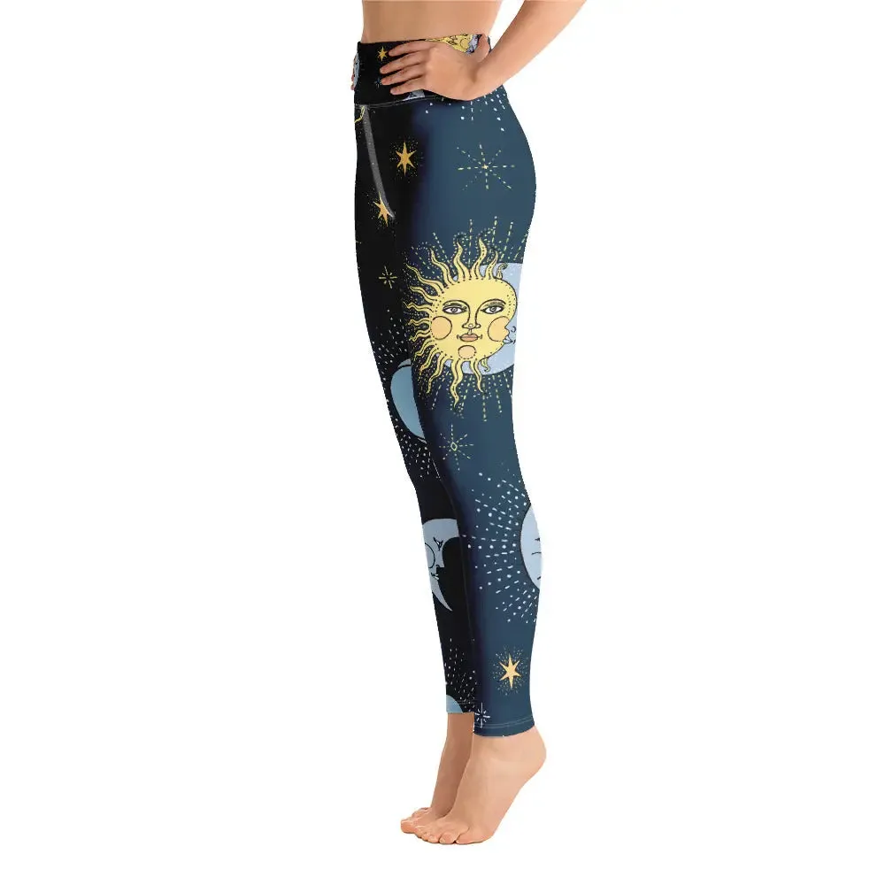 "Sonya My Beautiful Cat" Collection - Long Yoga Leggings