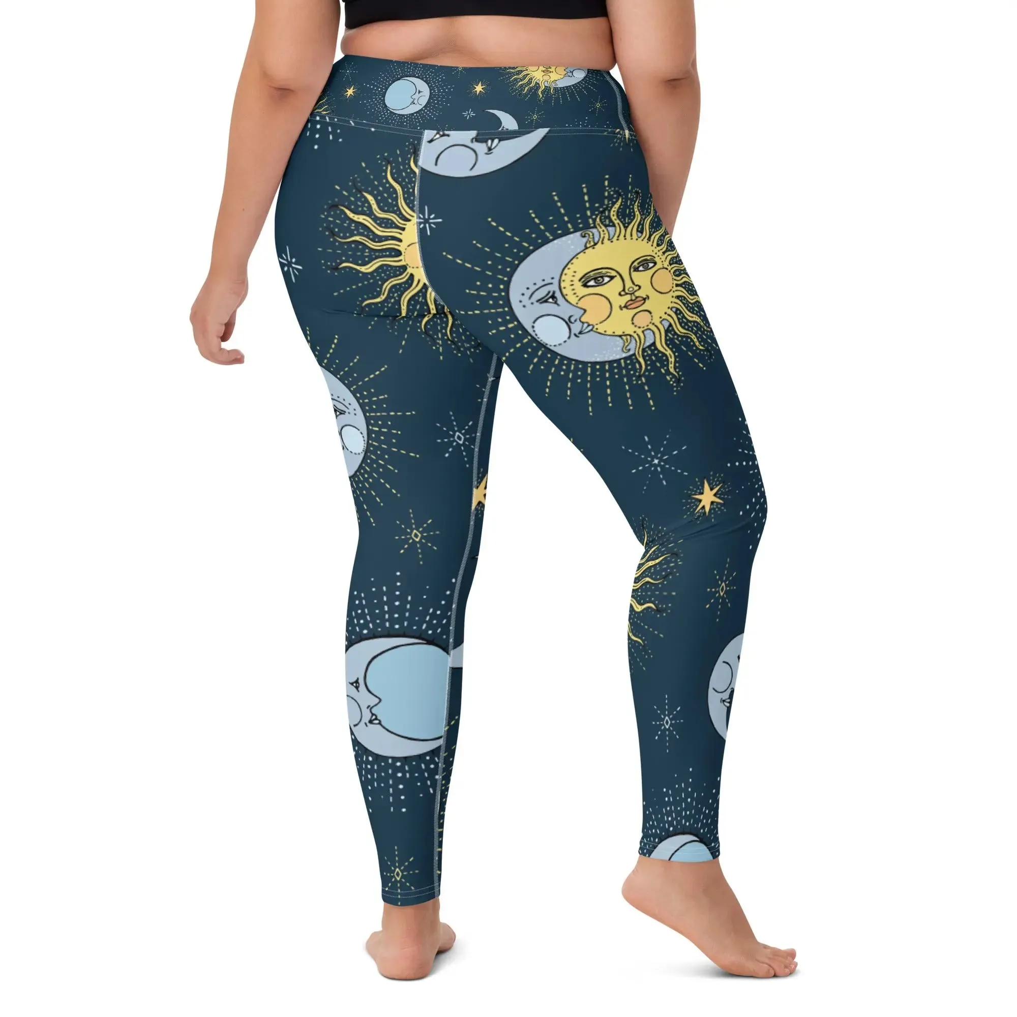 "Sonya My Beautiful Cat" Collection - Long Yoga Leggings