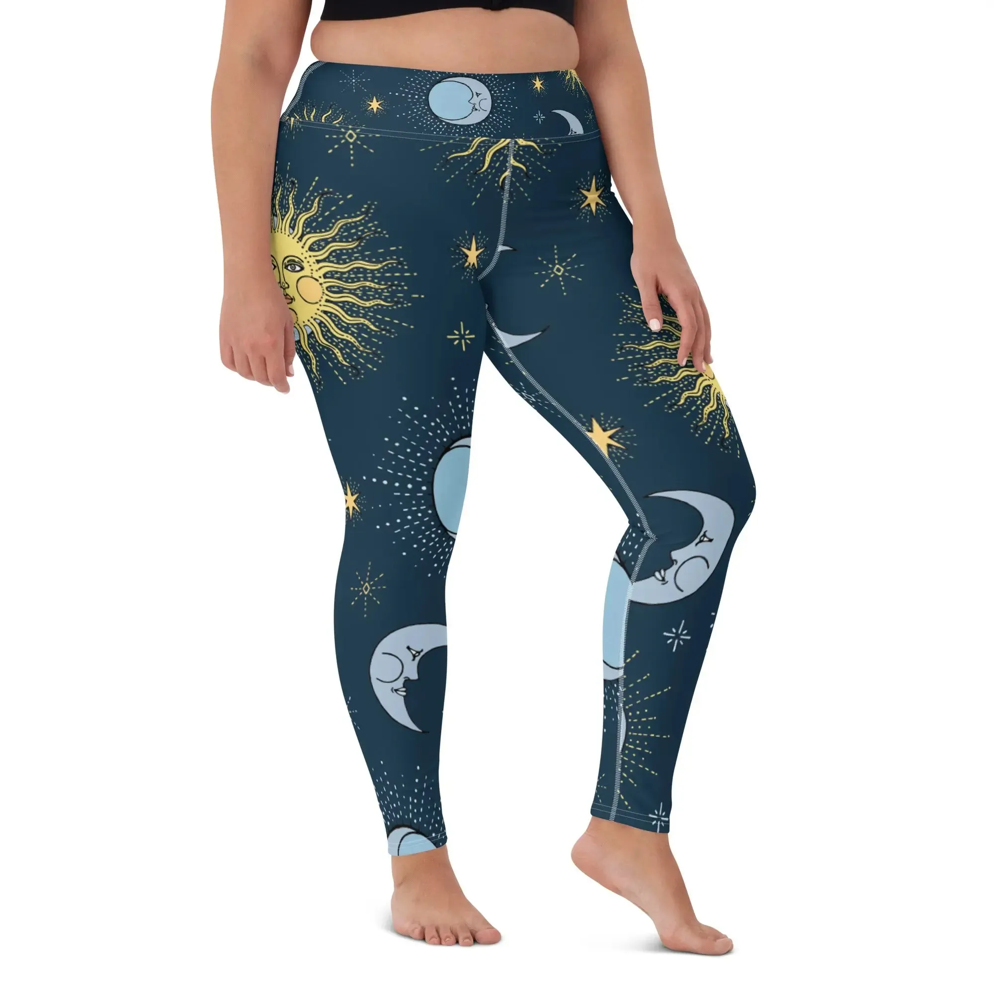 "Sonya My Beautiful Cat" Collection - Long Yoga Leggings