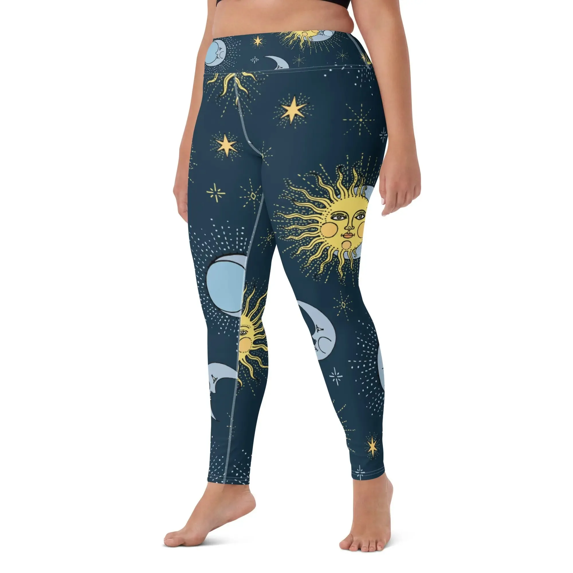 "Sonya My Beautiful Cat" Collection - Long Yoga Leggings
