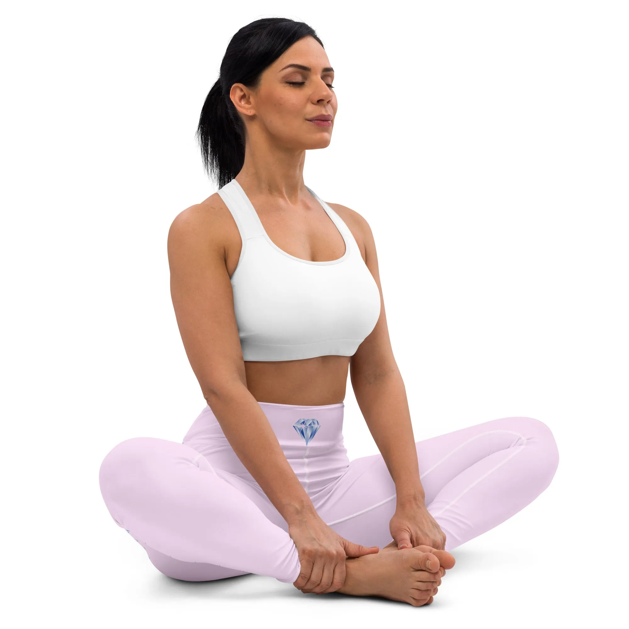 "Sparkling Love Diamond Affair" Collection - Long Yoga Leggings