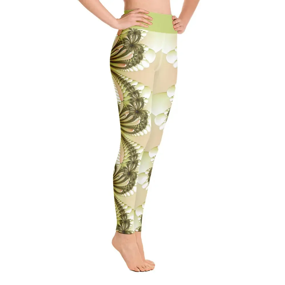 "Wild Lily" Collection - Yoga Leggings